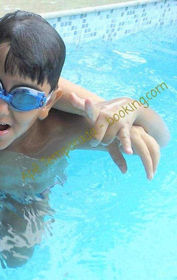 Ape Temporada Praia Grande Sp Completo Com Piscina, Churrasqueira, Estacionamento מראה חיצוני תמונה